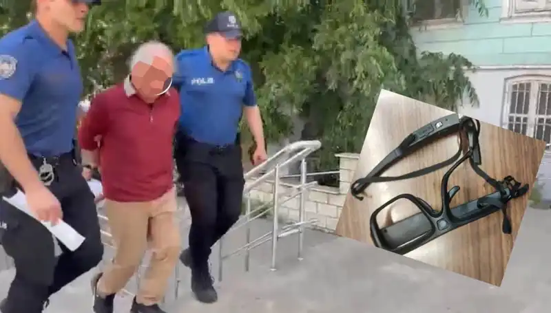 Kadınları Gizlice Kaydeden Kameralı Gözlükle Yakayı Ele Veren Şüpheli
