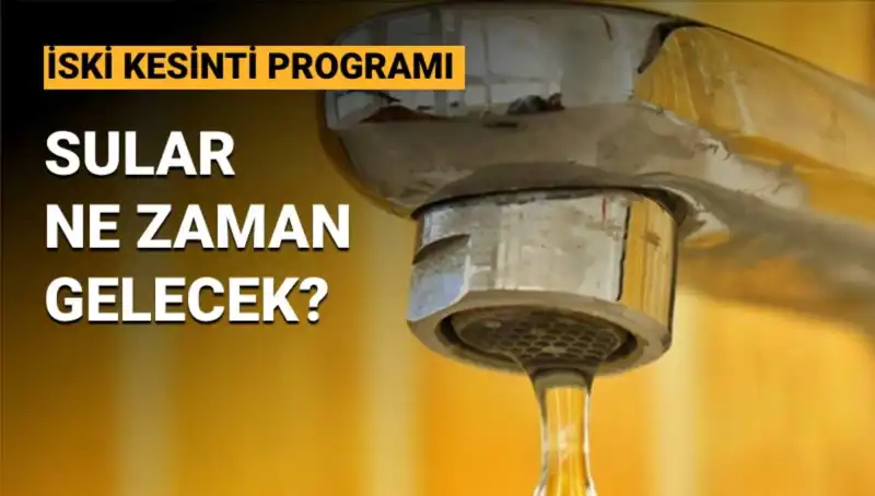 Üsküdar ve Ümraniye'de İSKİ Su Kesintisi: 14 Mayıs Programı Detayları