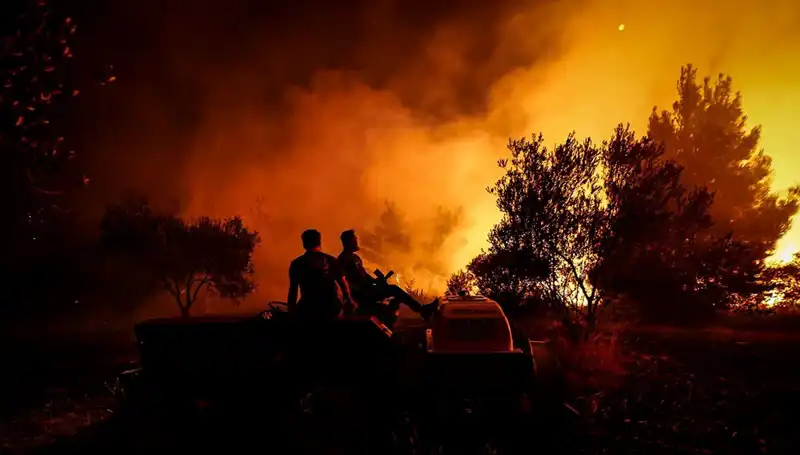 Çanakkale'de Orman Yangını Büyüyor: 785 Kişi Güvenliğe Tahliye Edildi