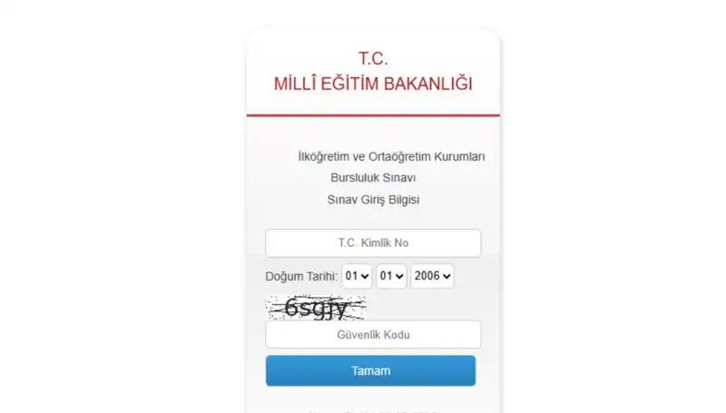 2025 Bursluluk Sınavı Giriş Belgesi: MEB'den Açıklamalar Geldi!