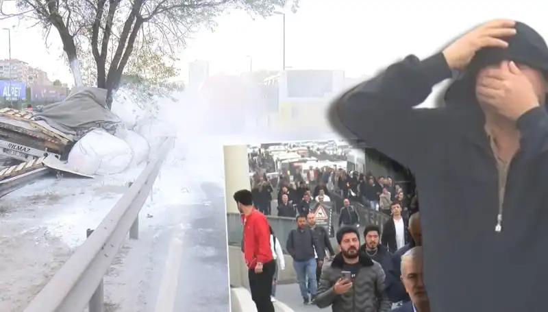 D-100'de Alçı Yüklü TIR Kazası: Trafik Felç Oldu!
