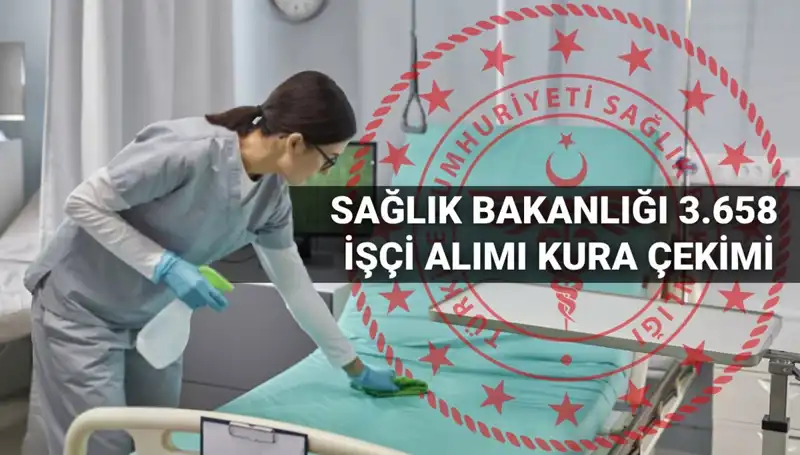 Sağlık Bakanlığı 2025 Kura Tarihleri Açıklandı: İşte 3.658 İşçi Alımı Detayları