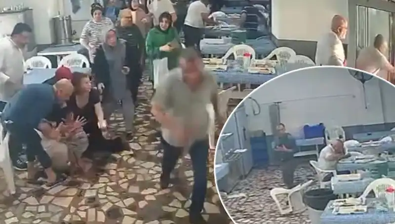 Yemekhanede Deprem Korkusu: Fay Hatları Üzerinde Yaşanan Anlar