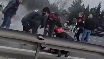 TEM Otoyolu'nda Zincirleme Kaza: 5 Yaralı, 4'ü Polis